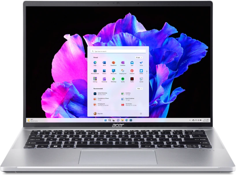Acer Swift Go 14 (SFG14-42) · Equipo abierto