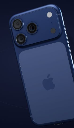 iPhone 17 Pro · Exterior azul